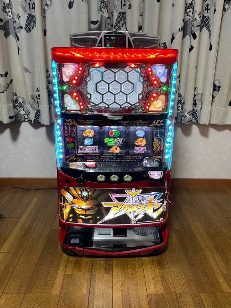パチスロ実機　初代❗️創聖アクエリオン5号機(不要機)
