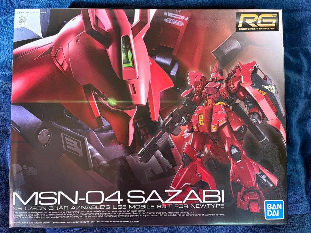 RG νガンダム&サザビー