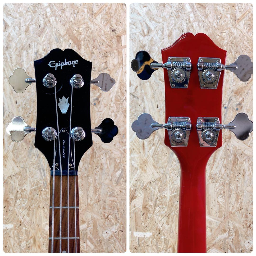 エピフォン　Epiphone EB-0 SGベース　ケース付き