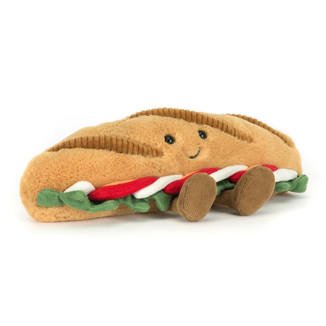 新品　ジェリーキャット バケット　カプレーゼサンド　パン　ぬいぐるみ　袋付き