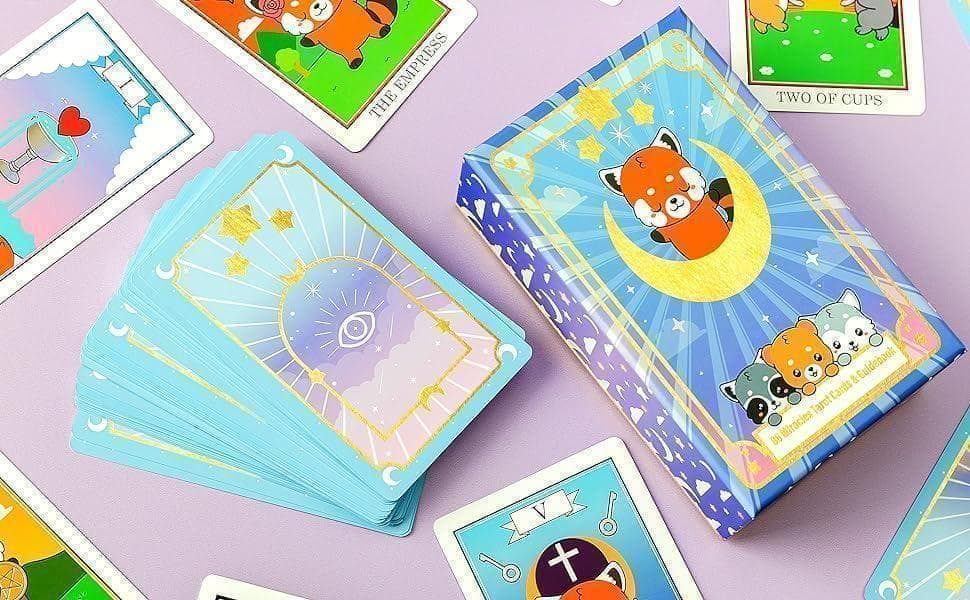 【正規品タロットカード】オーロラエッジ✨ゆる可愛い✨レッサーパンダ＆フレンド