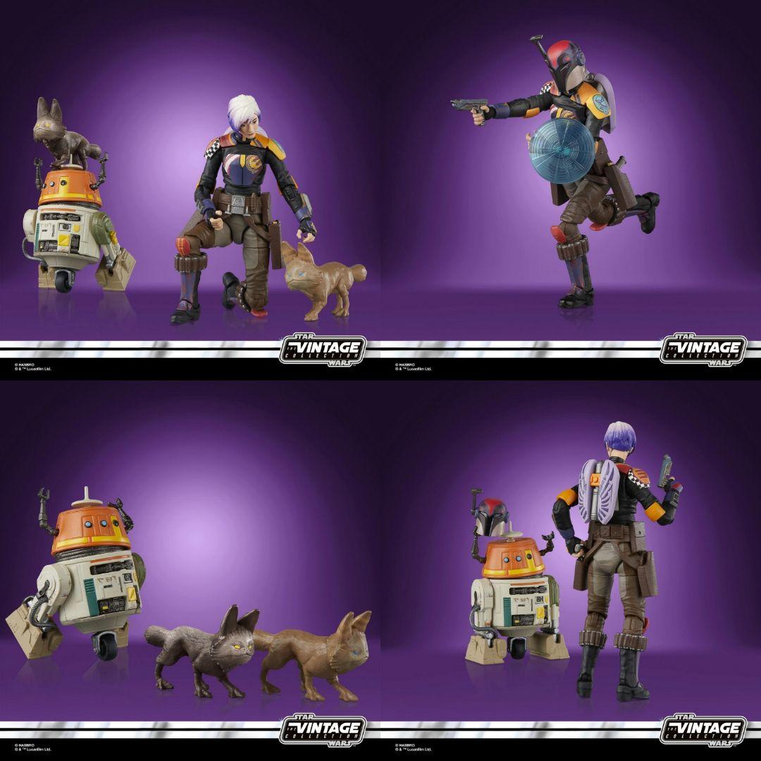【未開封・フィギュアのみ】反乱者たち スペクターズ６体セット スターウォーズ