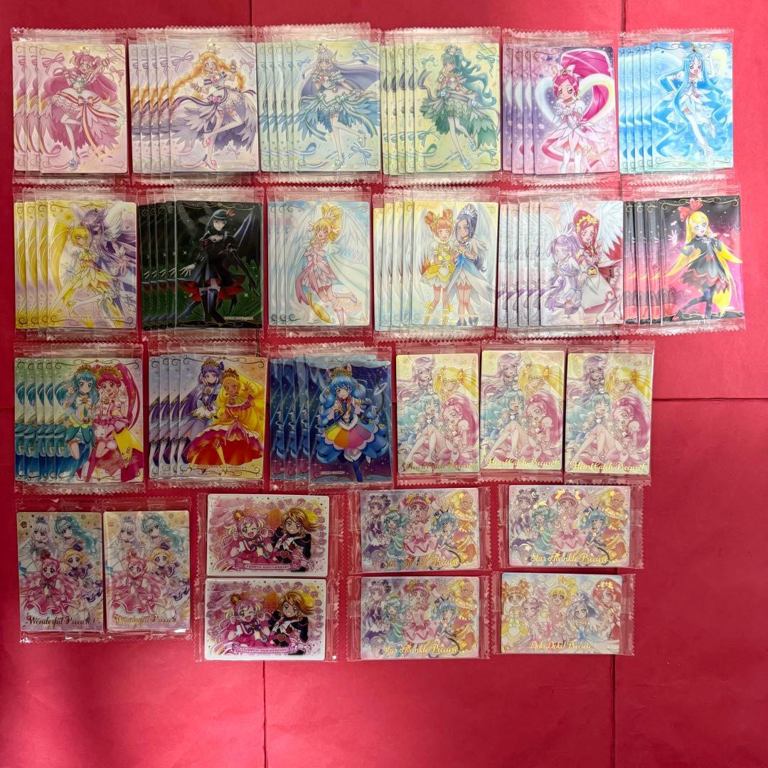 期間限定‼️新品 プリキュア ウエハース セット N R SR SSR まとめ売り
