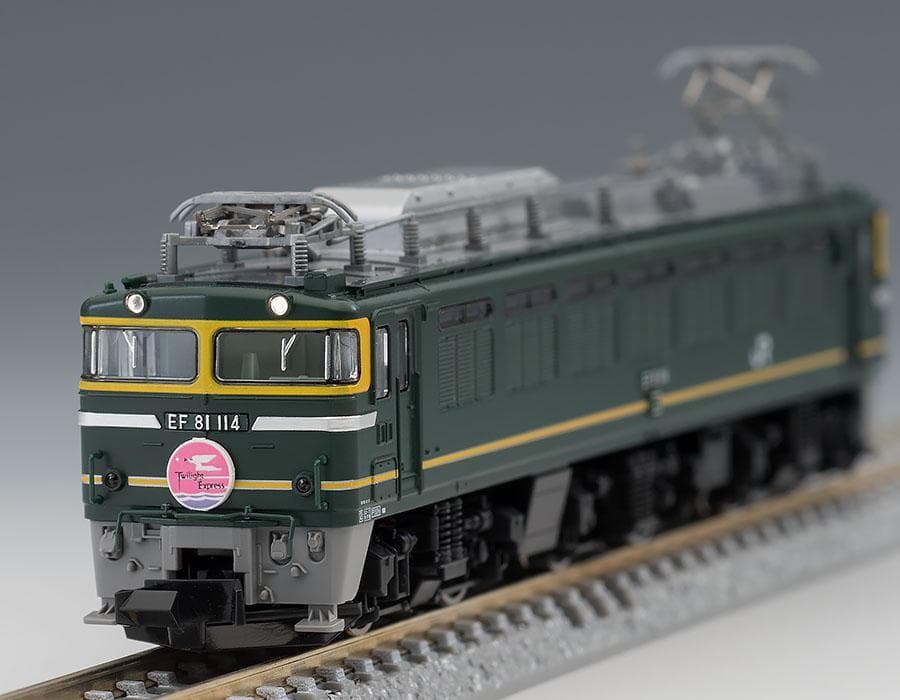 TOMIX 7122 EF81(トワイライト色) 直流交流電気機関車