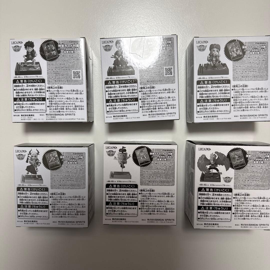 【未開封】美品　レカフィグ ワンピース 6種フルコンプセット