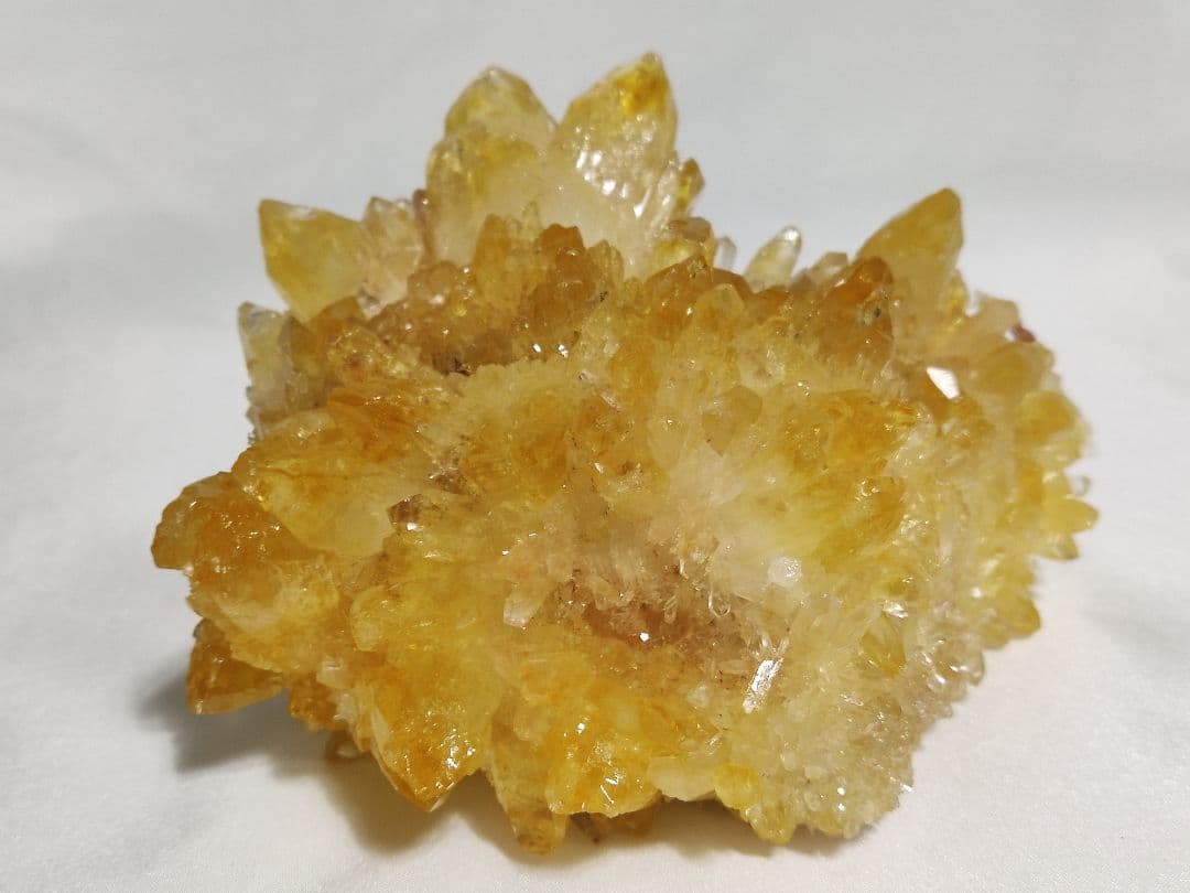 パワーストーン　天然石　原石　シトリン(黄水晶)　1,026g　No.735