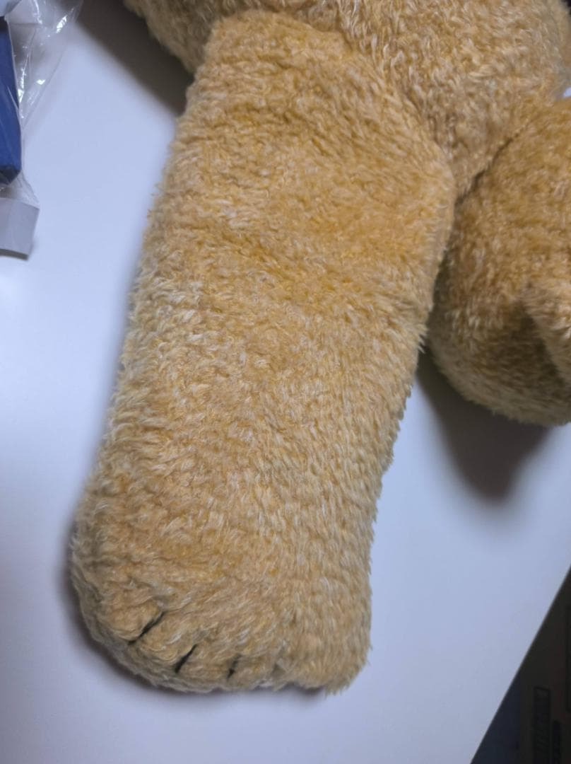 レア・美品 うでまクマ ヘペル 小さな子の添い寝腕枕 ぬいぐるみ [80cm]