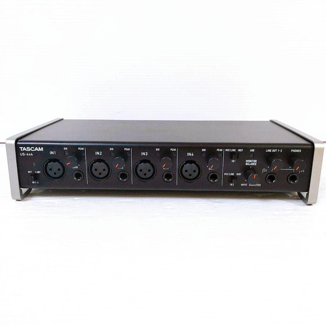 タスカム オーディオインターフェイス US-4×4 TASCAM