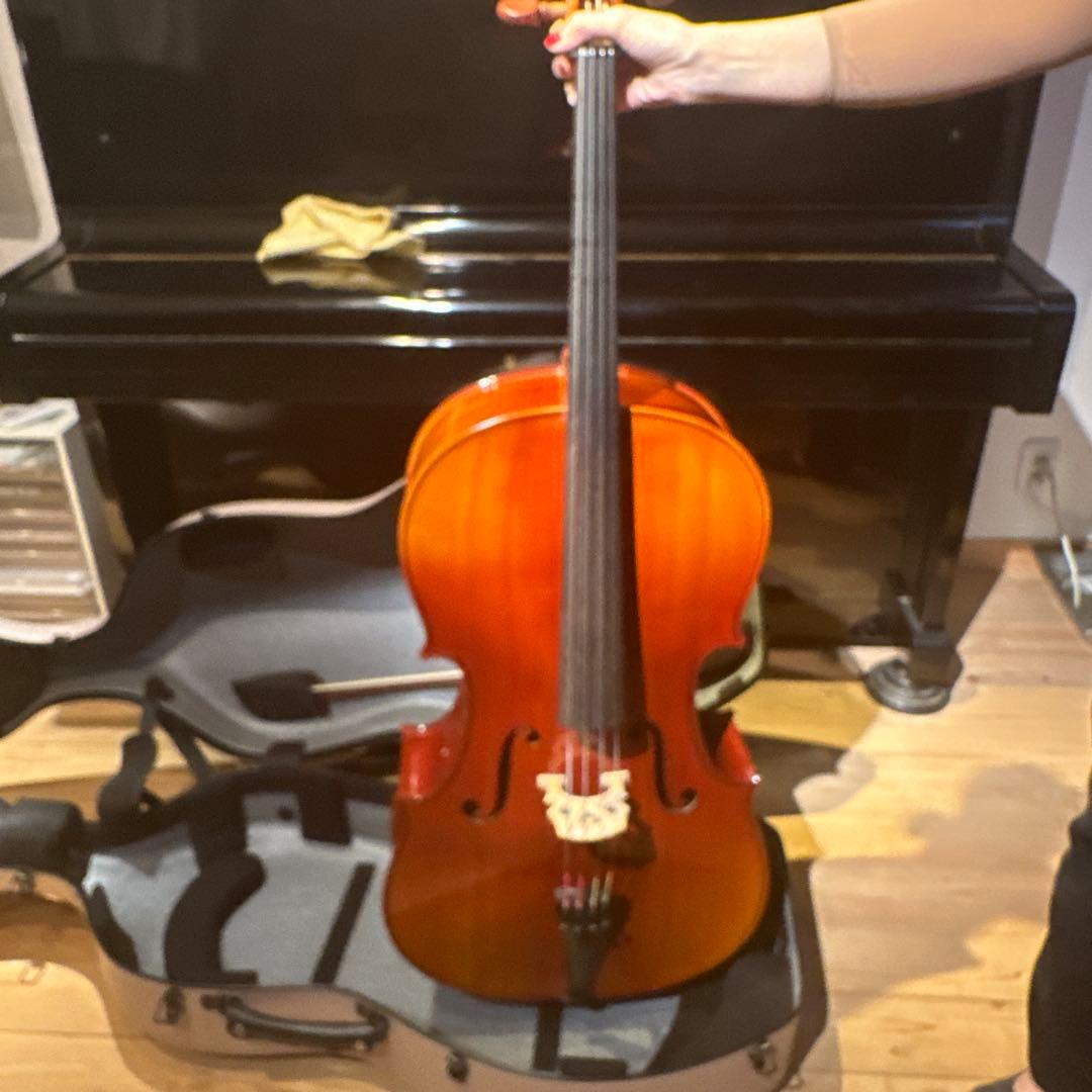 Ascot チェロ Model110 4/4 弓・ハードケース付