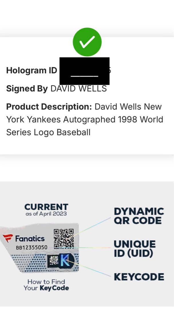 直筆★ David Wells（デビット・ウェルズ）サインボール
