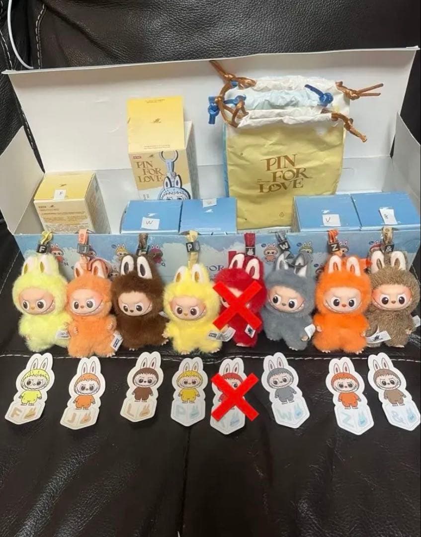 正規品 POPMART イニシャルラブブ 7点セット　購入履歴があり即日発送
