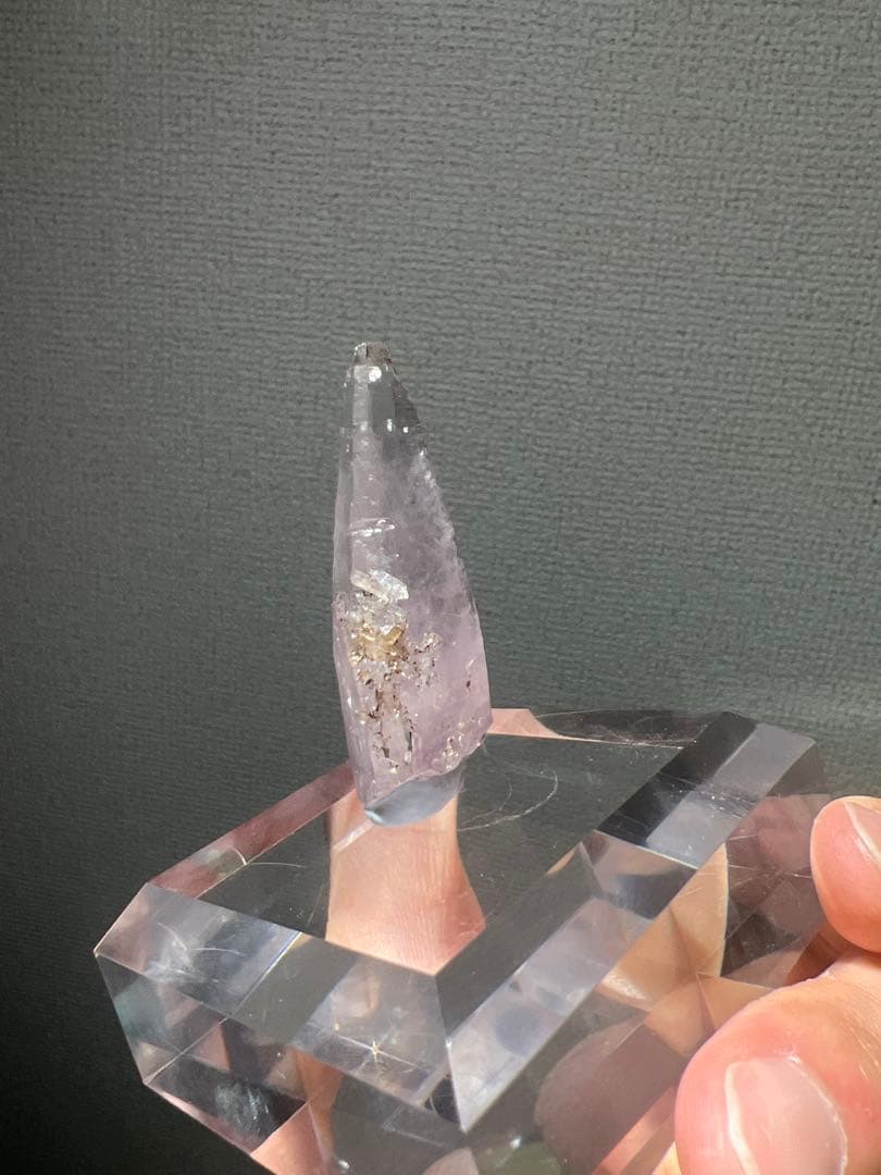 国産鉱物　鉛沢　紫水晶