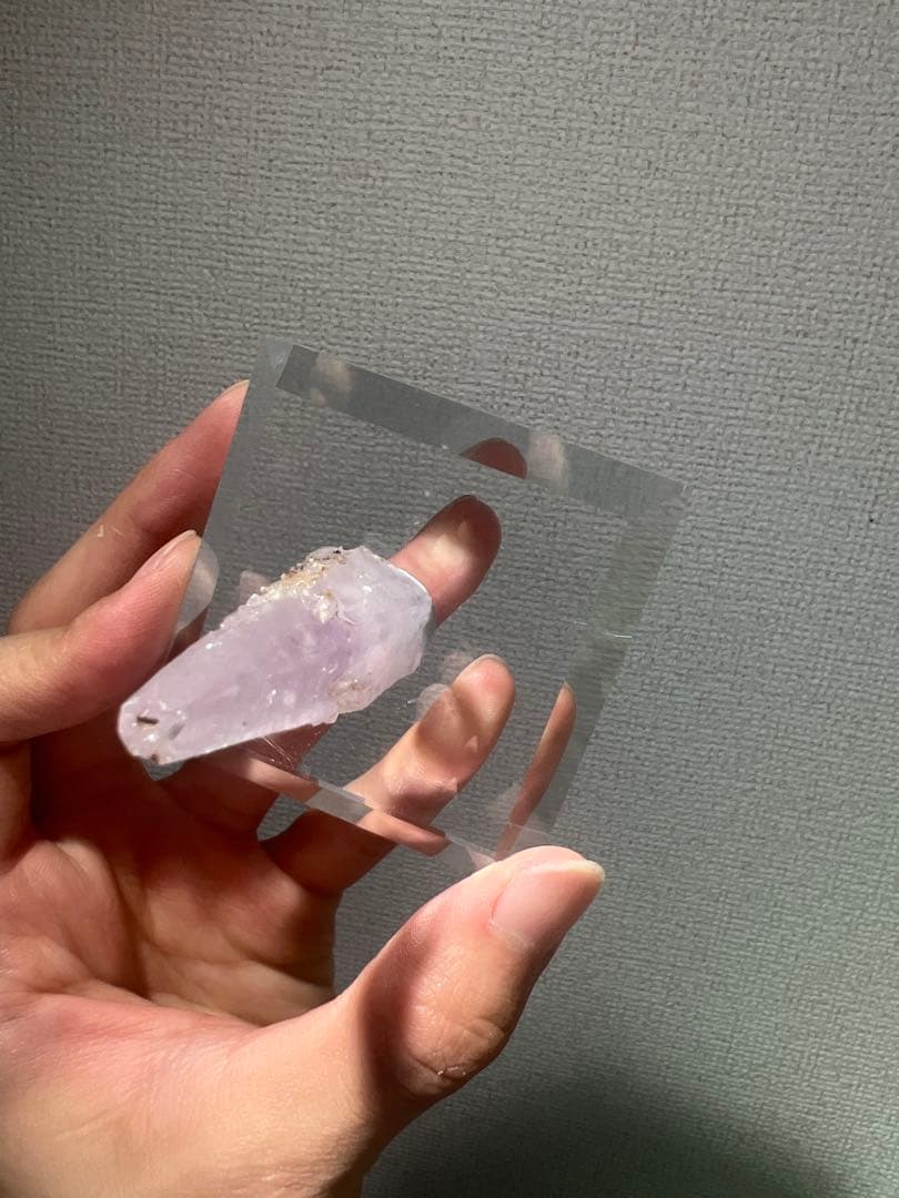 国産鉱物　鉛沢　紫水晶