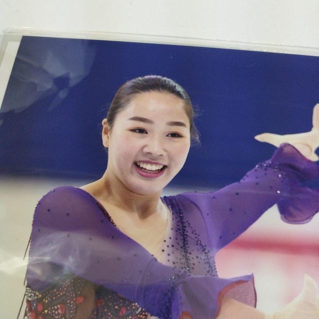 女子フィギュアスケート　樋口新葉　直筆サイン入りフォト　証明書付き