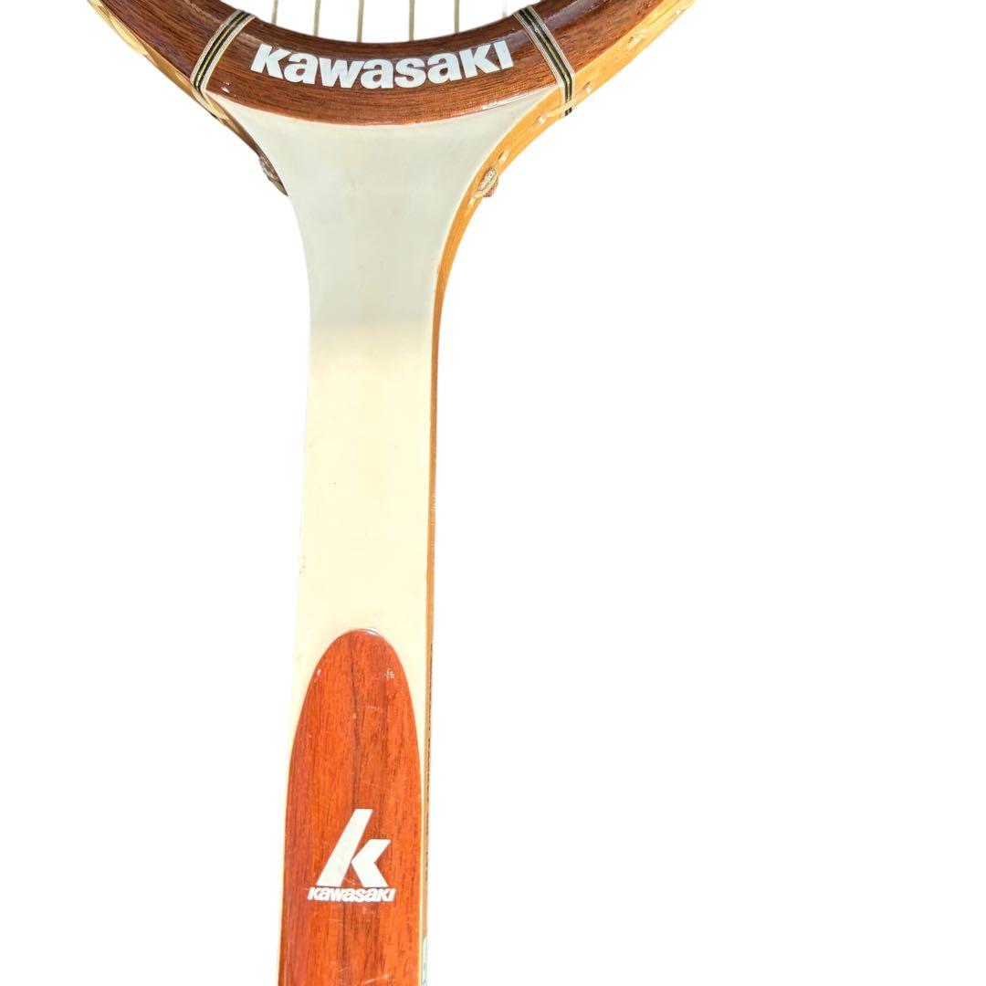 Kawasaki【木製テニスラケット】2本