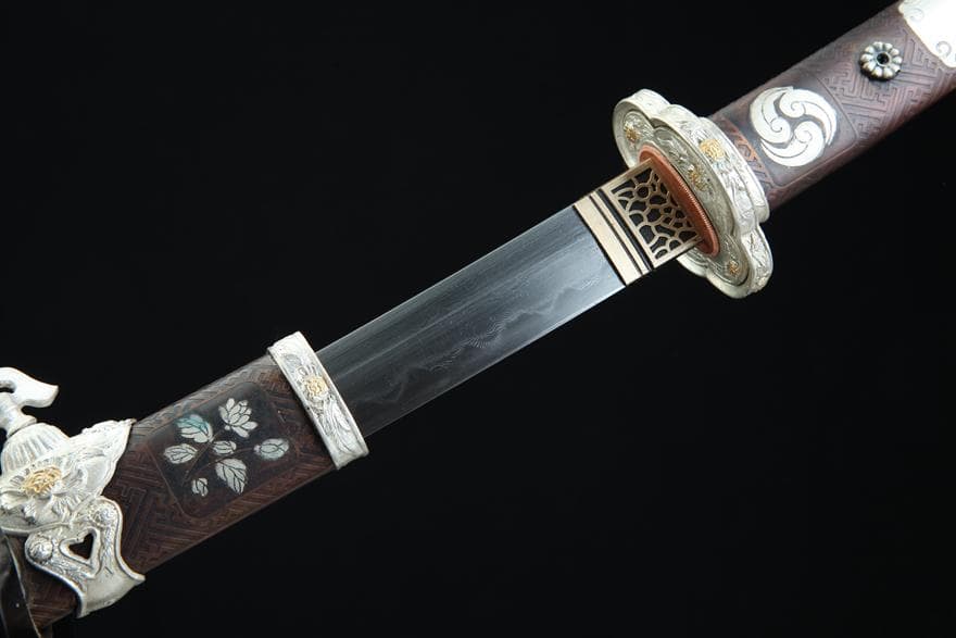 サイクロン太刀 日本刀 模造刀 居合刀 武士道 武蔵 鑑賞用 手鍛造打