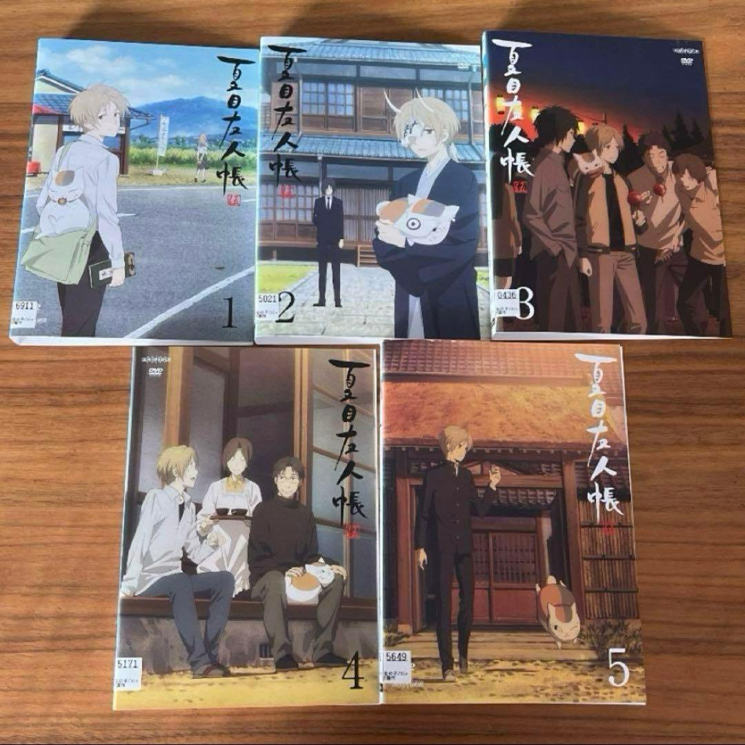 夏目友人帳　1〜6＋劇場版付き　DVD 33枚　全巻セット