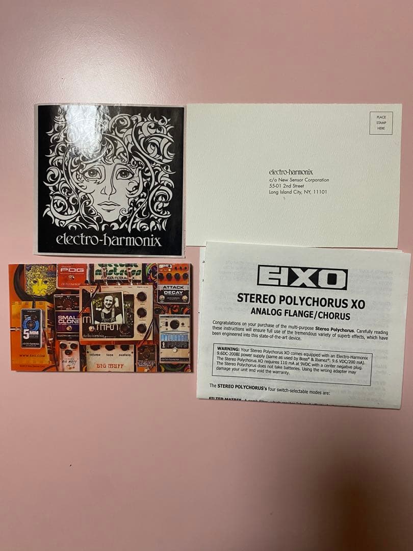 ギター ELECTRO-HARMONIX STEREO POLYCHORUS