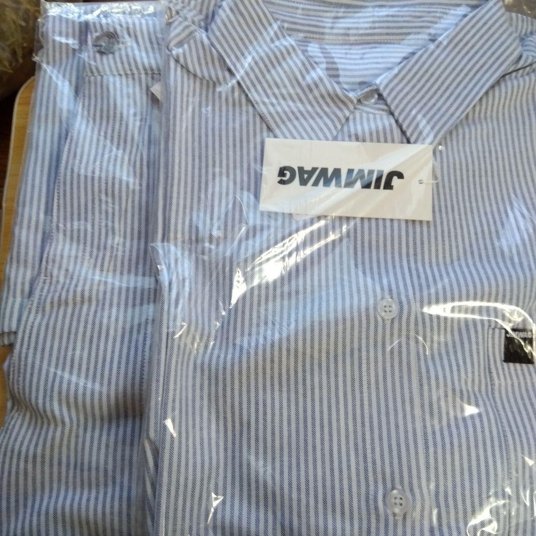 JIMWAG Stripe BB セットアップ M ネイビー