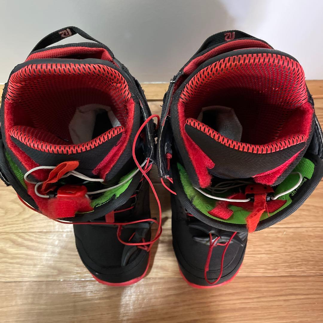 BURTONスノーボードブーツ imPRINT3. ブラック/レッド