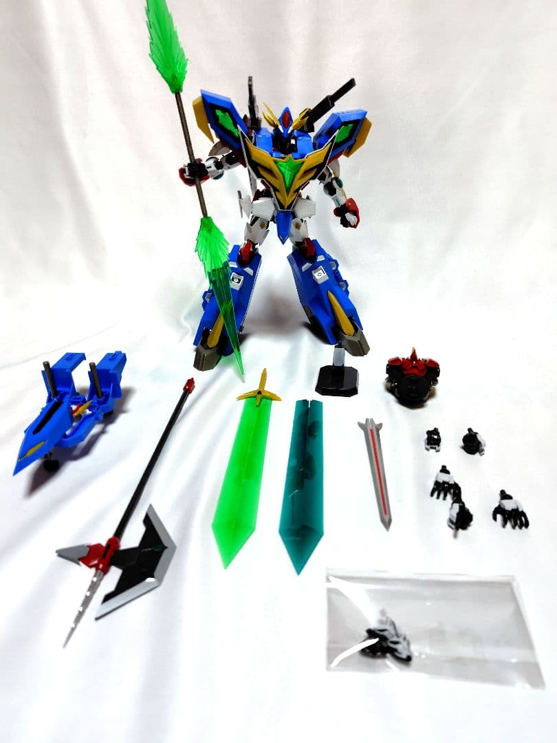 【組み立て済み】MODEROID　ブレイバーン＆バーンドラゴン