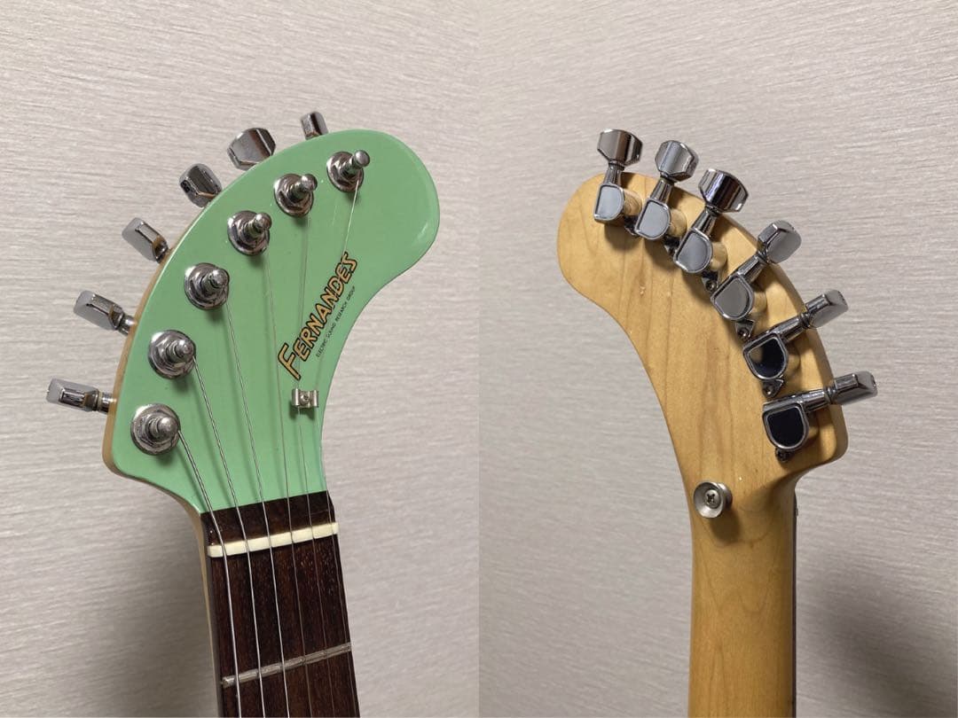 FERNANDES ZO-3 緑 グリーン USBアダプター付き 弦新品