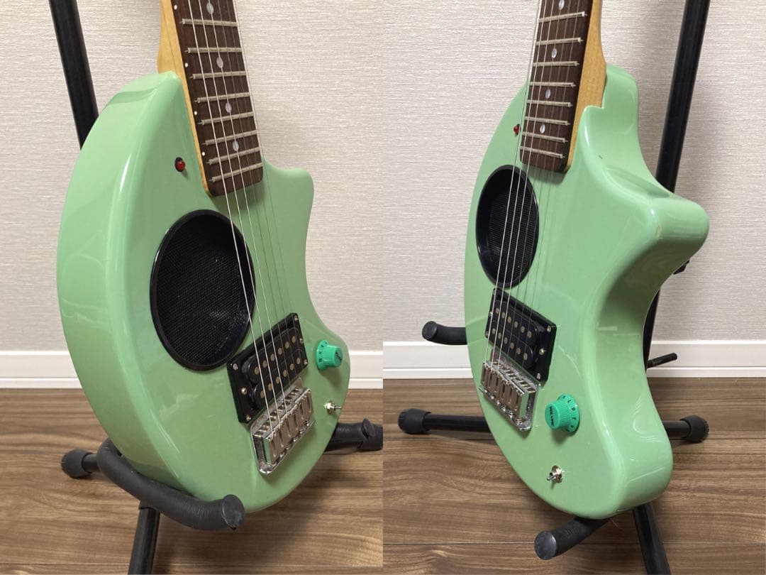 FERNANDES ZO-3 緑 グリーン USBアダプター付き 弦新品