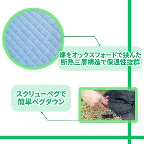 NOMADI. テントサウナ用テント本体 煙突ガード2枚付き(径1 新品未開封