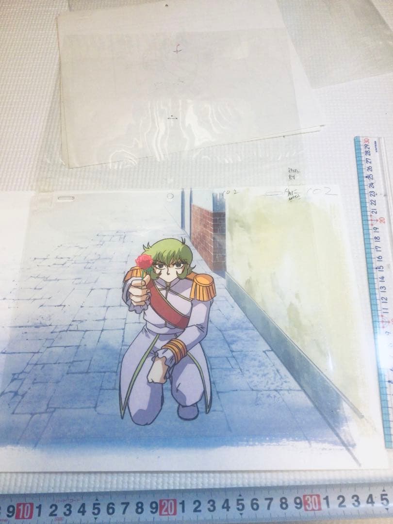 ◉当時物・人気日本アニメ・セル画・入手困難品◉ベルサイユのばら・背景つき・美品◉