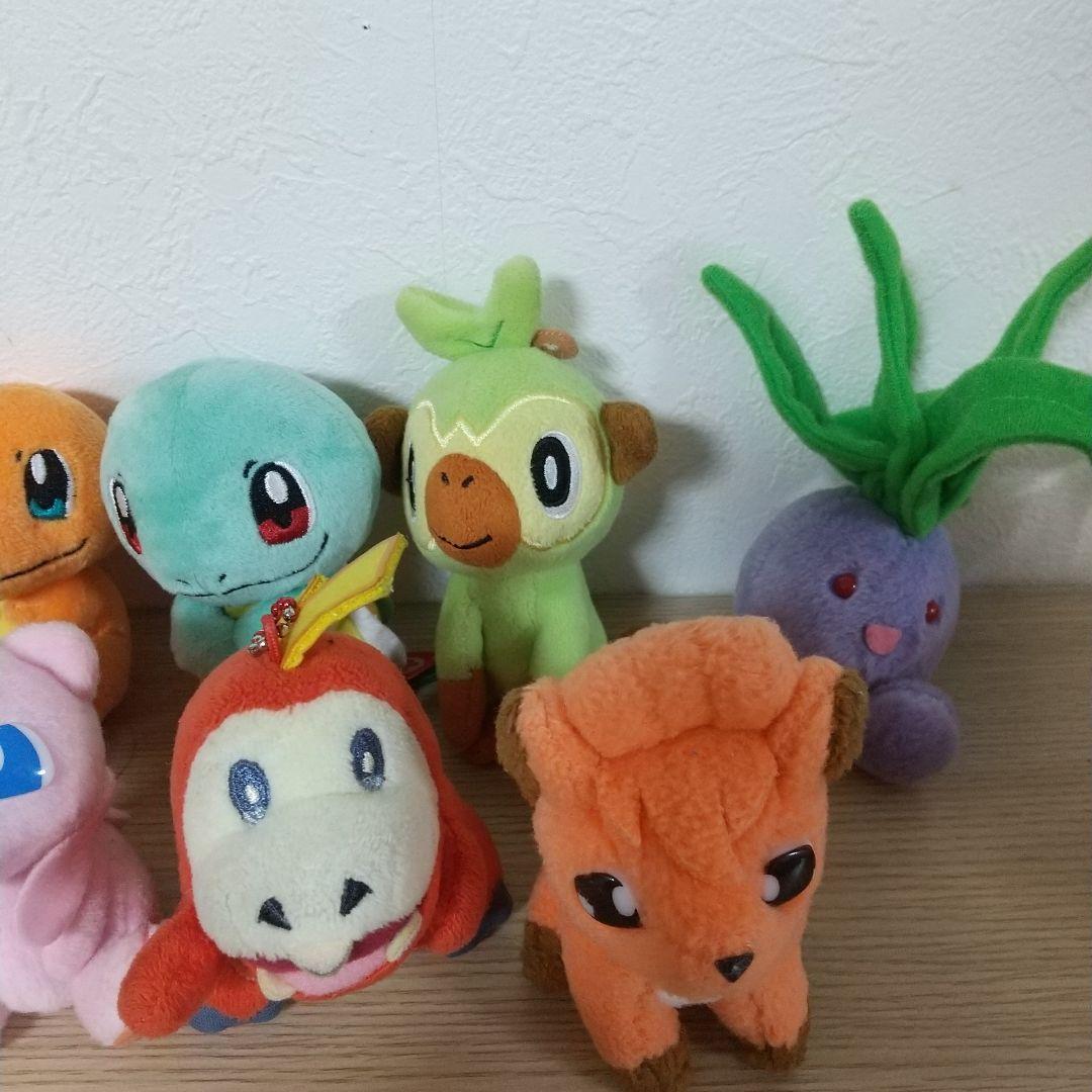 ポケモン　ミニ　ぬいぐるみ　セット