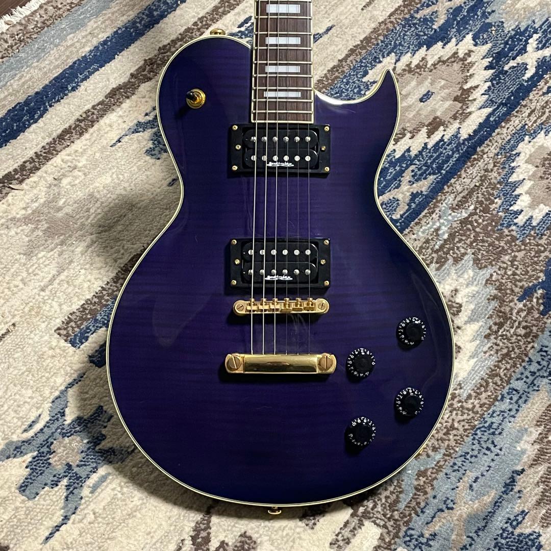 AriaproII PE-DLX パープル アリアプロ2 レスポール