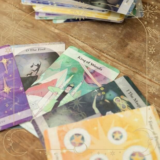 【正規品タロットカード】入手困難品☪︎海外美麗デッキ✨月と星・惑星・星座のデッキ