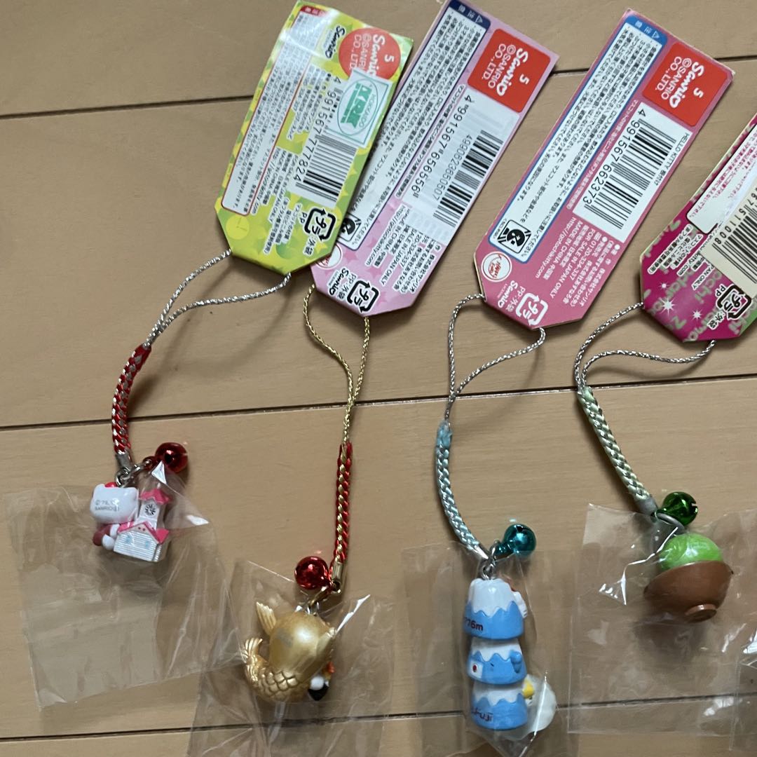 【ご当地キティ】 終売品 レア ストラップ 7つ 年代物
