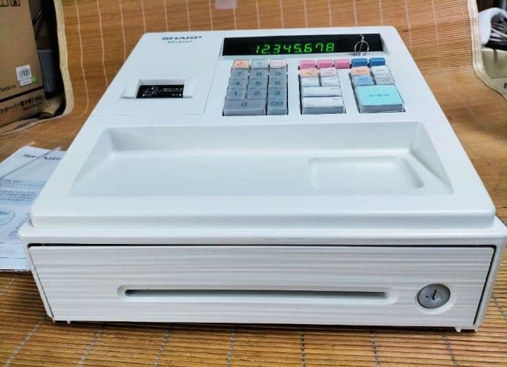 美品シャープレジスター　XE-A147　PC連携　355147