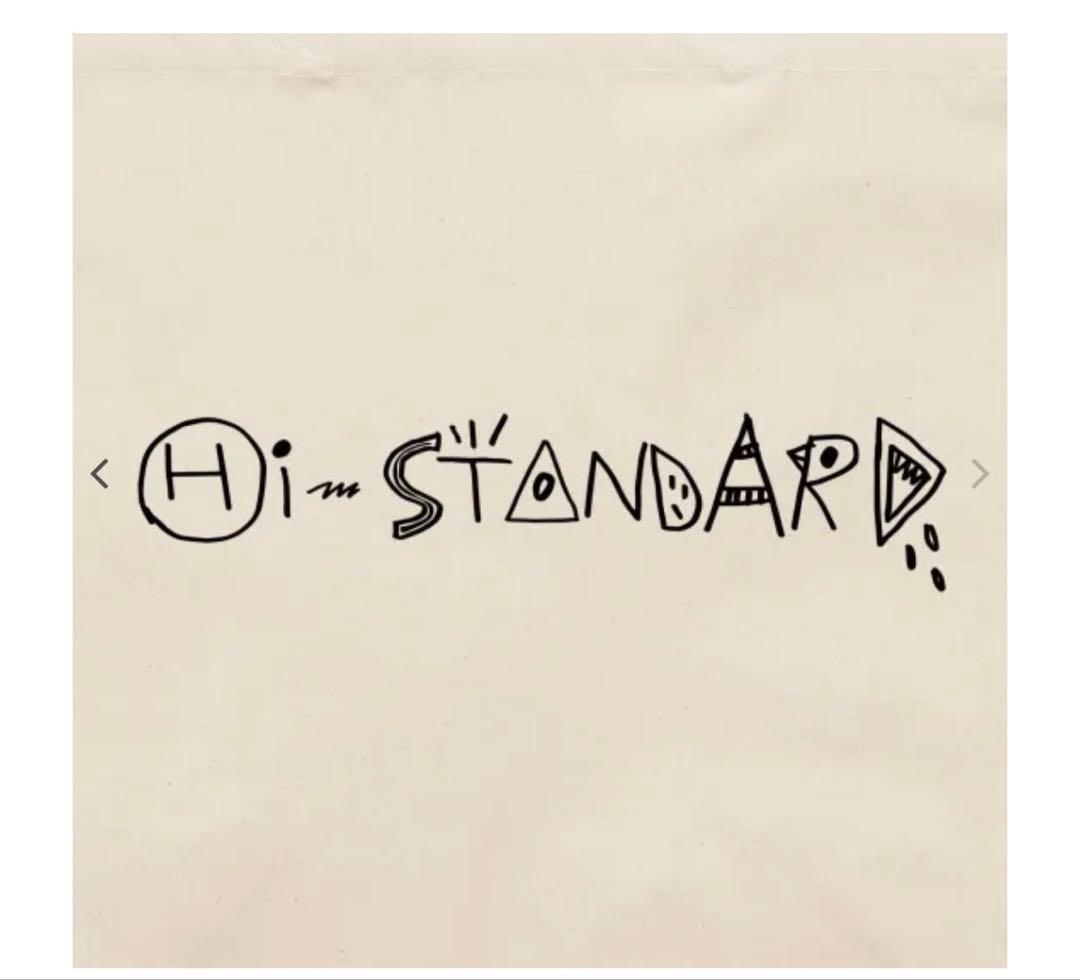 Hi-STANDARD トートバッグ　Diskah氏デザイン