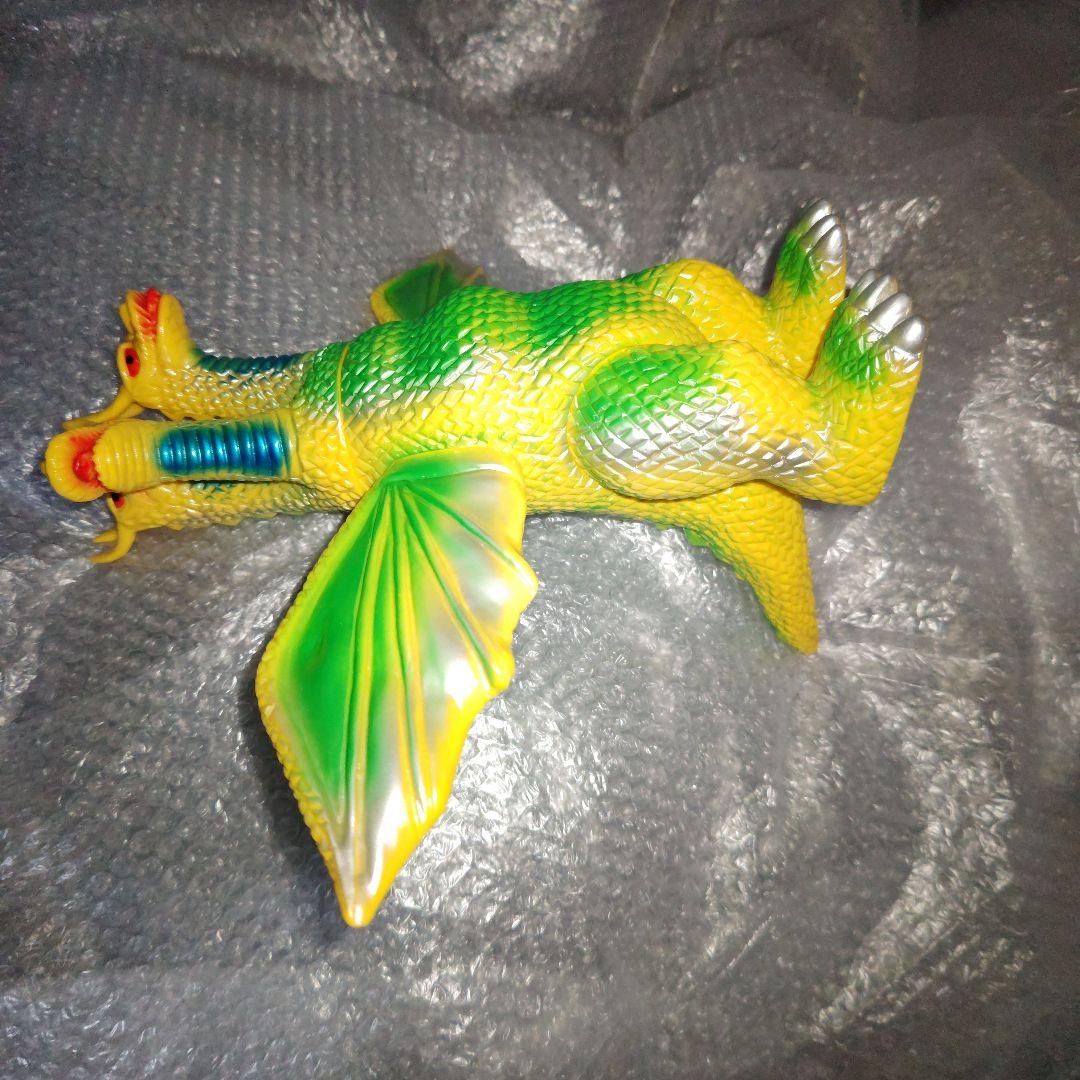 ブルマァク　ジャイアント　キングギドラ　ソフビ　34cm