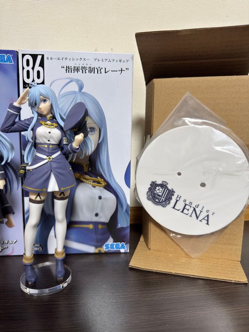 【開封済】86 フィギュア 2体セット アクリル台座付き