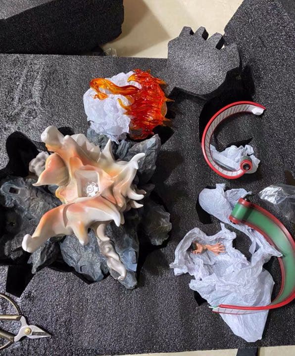NARUTO ナルト はたけカカシ ガイ ガレージキット ガレキ スタチュー①