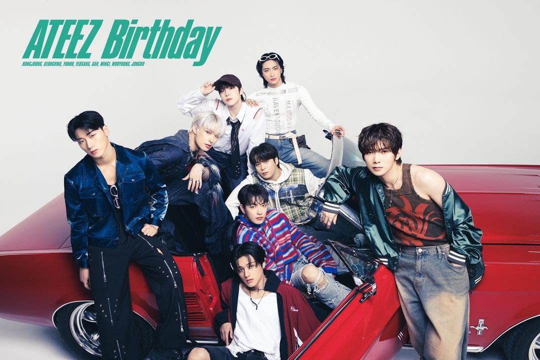ATEEZ サイン チェキ ホンジュン