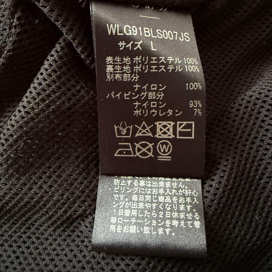 ブリーフィング　フリース　L〜XL相当　黒　ブラック　迷彩　ジャケット　ブルゾン
