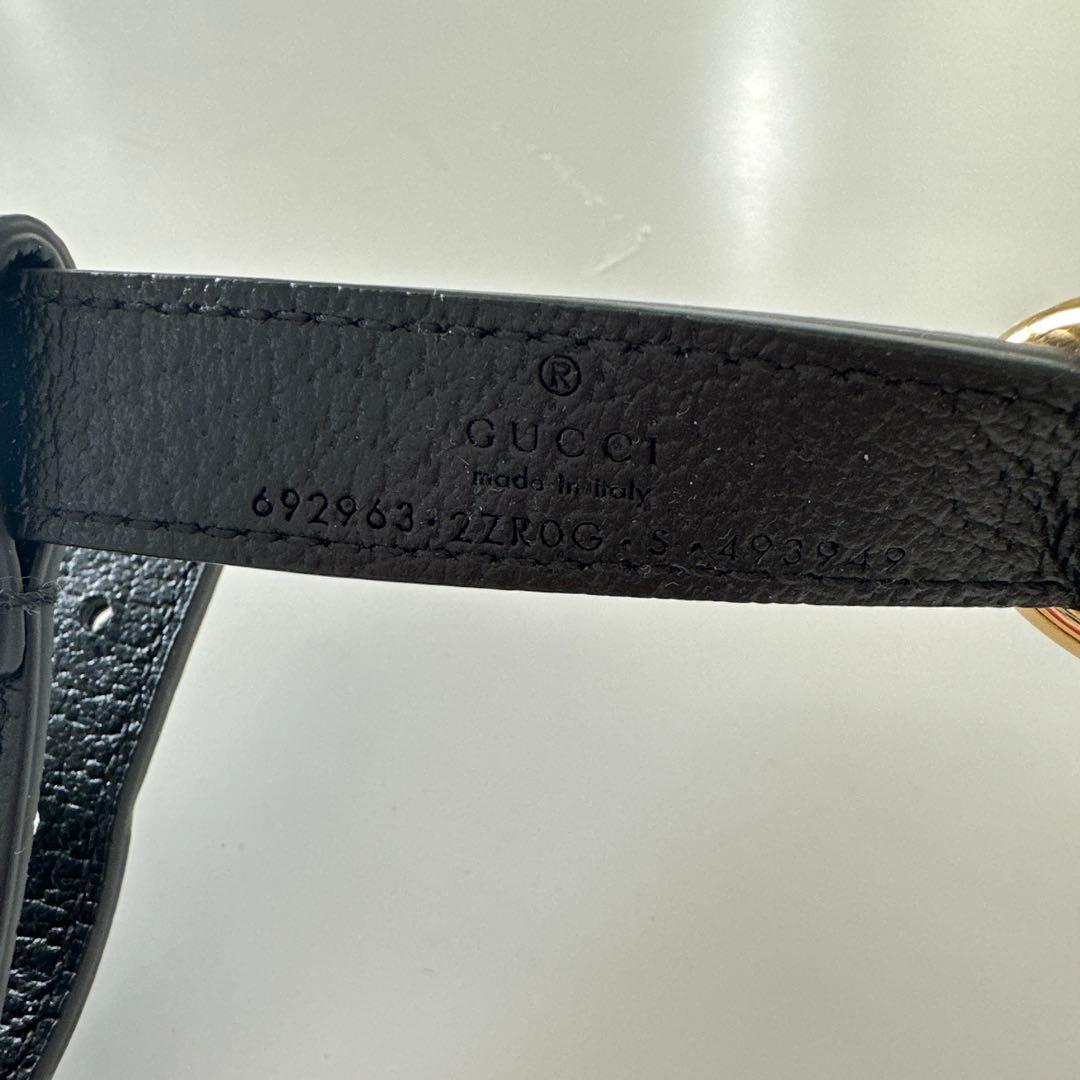 値下げ！【新品】Gucci レザー犬用ハーネス　Sサイズ
