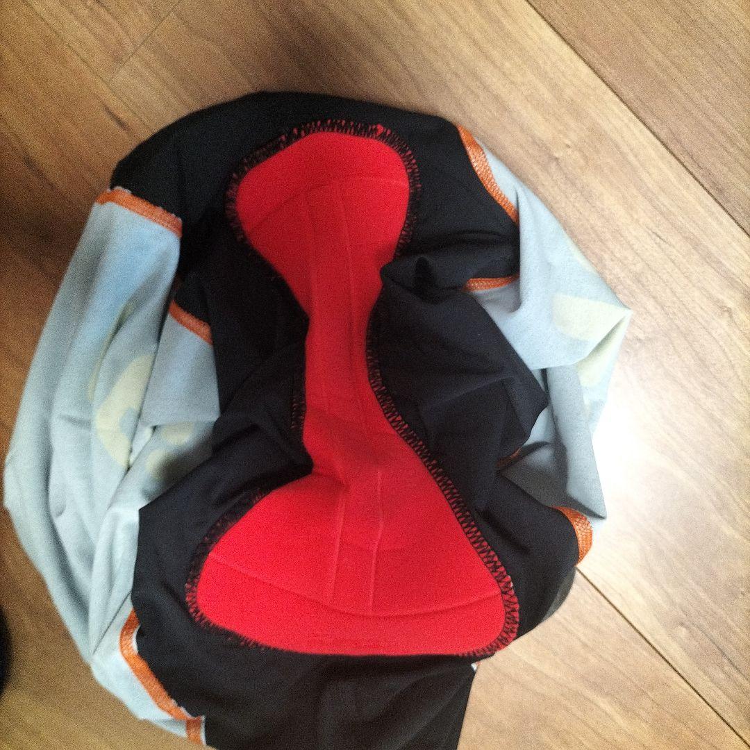 新品 メンズM レリック RERIC トライアスロン レース スーツ 黒オレンジ