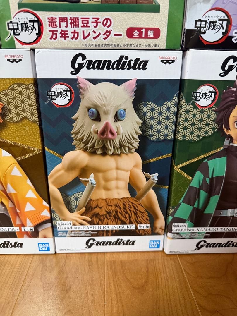 鬼滅の刃 グランディスタ 絆の装 ワールドコレクタブルフィギュア まとめ売り