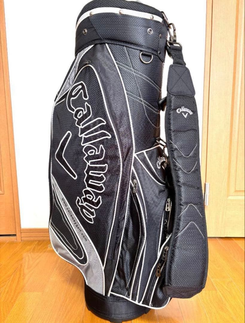 美品　Callaway　キャロウェイ　キャディバッグ　ブラック