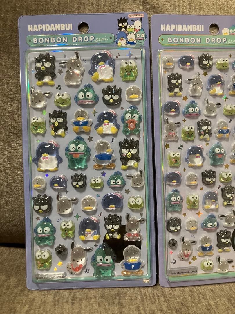 【正規品】はぴだんぶいボンボンドロップシール　第一弾第二弾ミニ