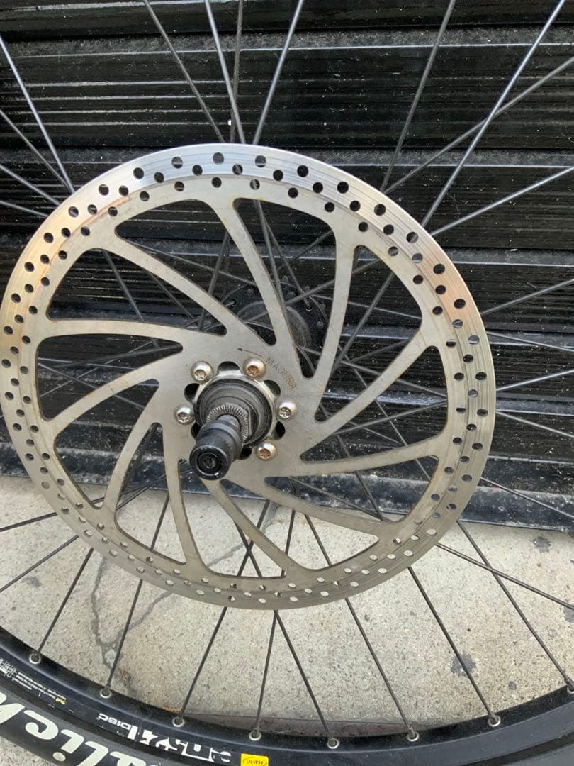 無印　MTBホイール　前後