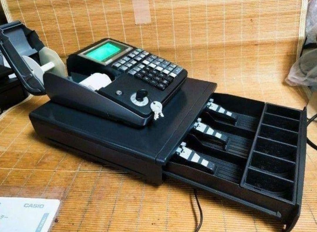 カシオレジスター　TE-300　フル設定無料　 送料無料人気機種　120700