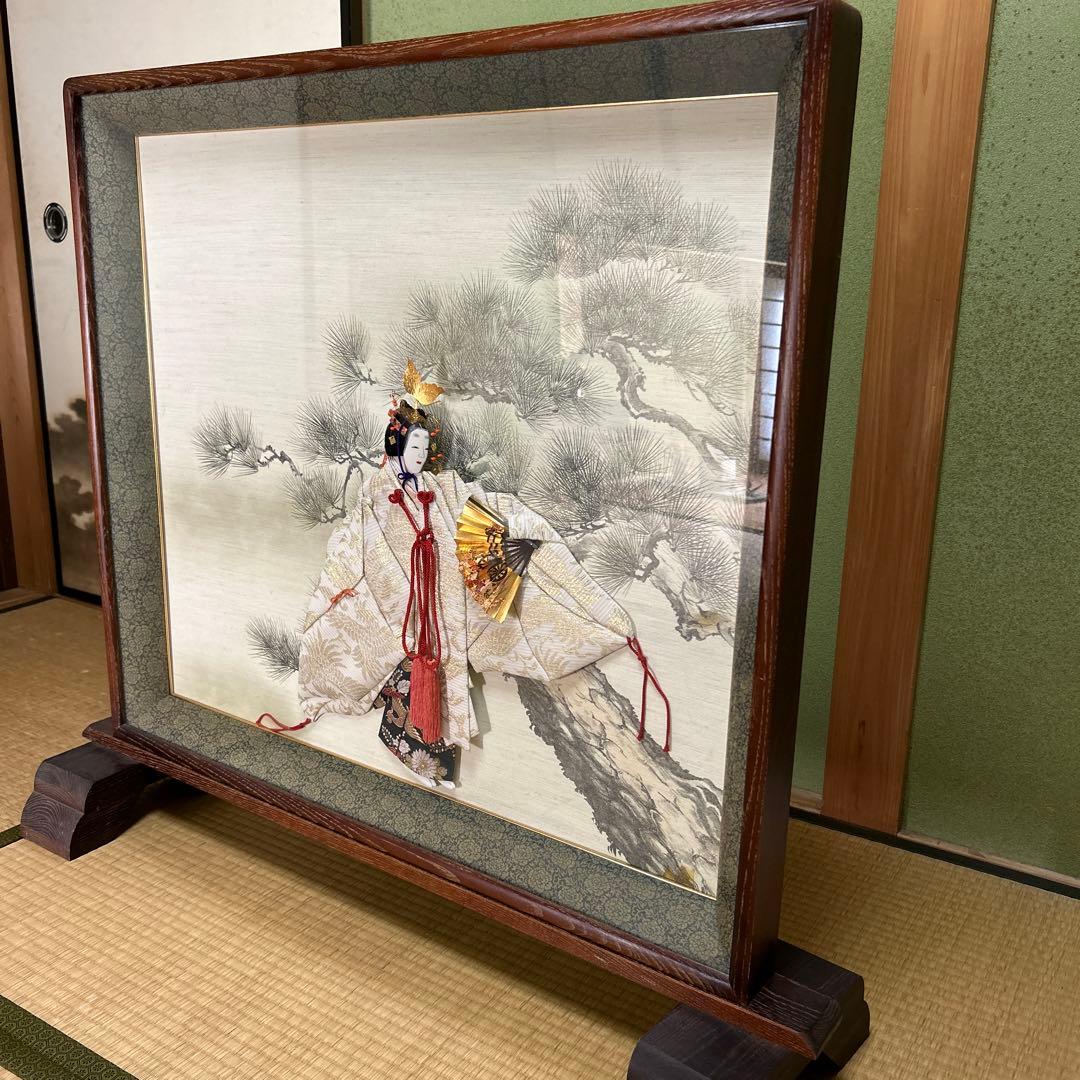 衝立 押絵
