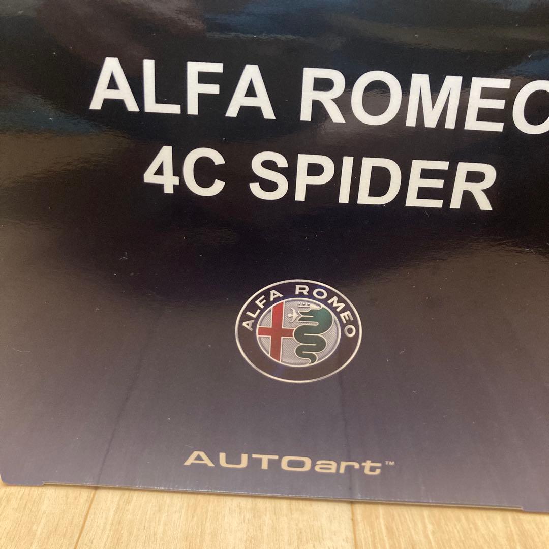 Alfa Romeo 4C ミニカー 1/18 オートアート
