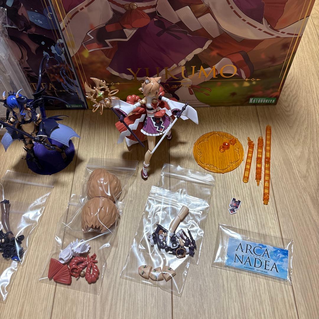 アルカナディア(ルミティア、ヴェルルッタ、ユクモ)特典付 組み立て済み ジャンク